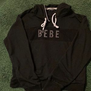 Bebe sport hoodie size medium black